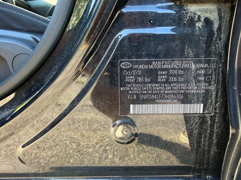 Продажа на аукционе авто 2018 Hyundai Elantra, vin: 5NPD84LF7JH286306, номер лота: 65409596