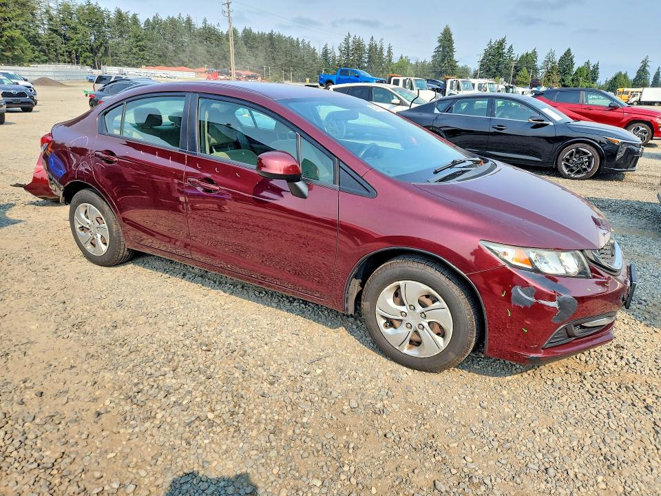 Продаж на аукціоні авто 2013 Honda Civic, vin: 19XFB2F59DE277990, номер лоту: 64660816