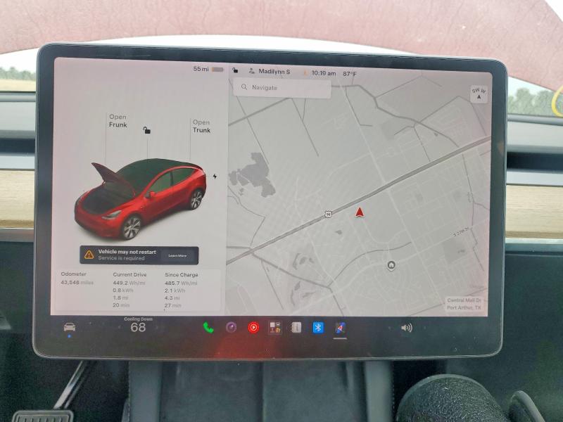 Aukcja sprzedaży 2021 Tesla Model Y, vin: 5YJYGDEE8MF306302, numer aukcji: 65237106