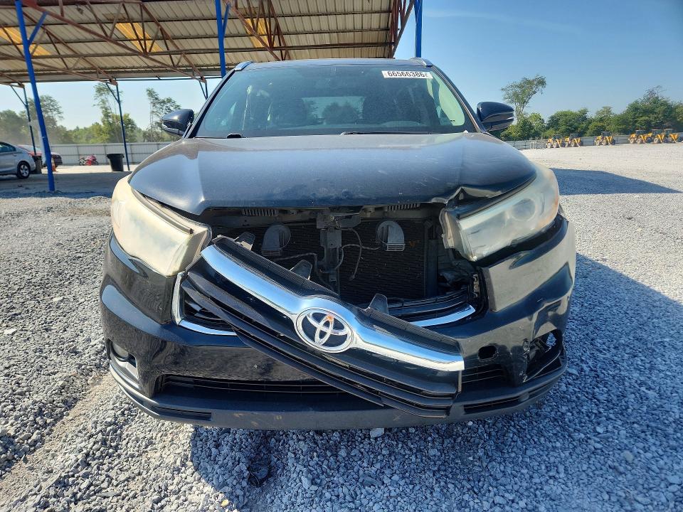 66566386 :رقم المزاد ، 5TDKKRFH7ES009867 vin ، 2014 Toyota Highlander مزاد بيع