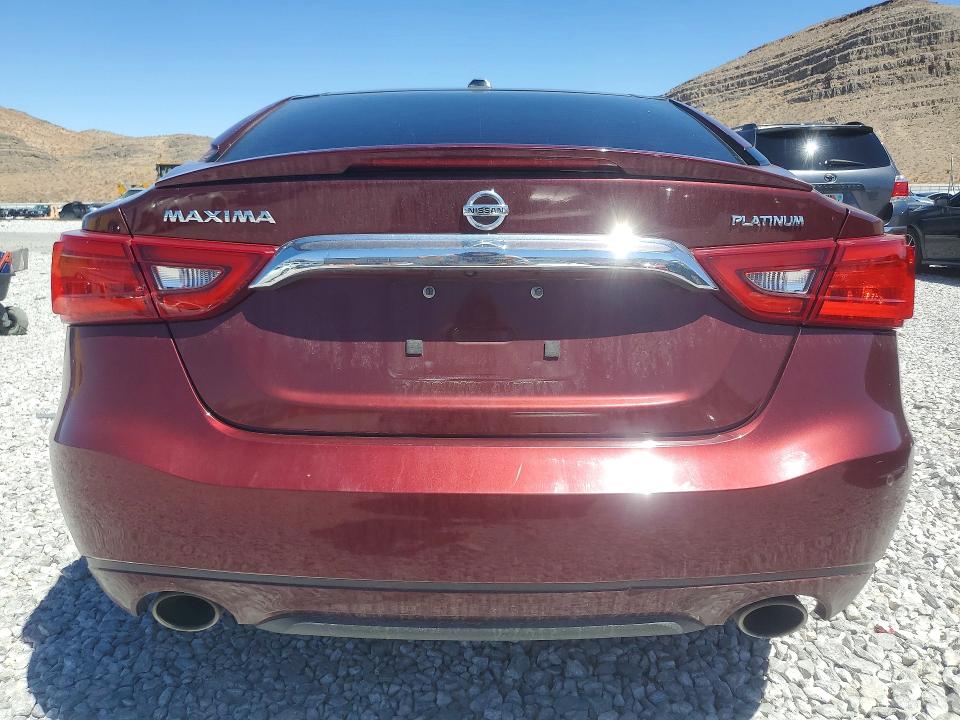 Продаж на аукціоні авто 2016 Nissan Maxima, vin: 1N4AA6AP4GC417295, номер лоту: 62981826