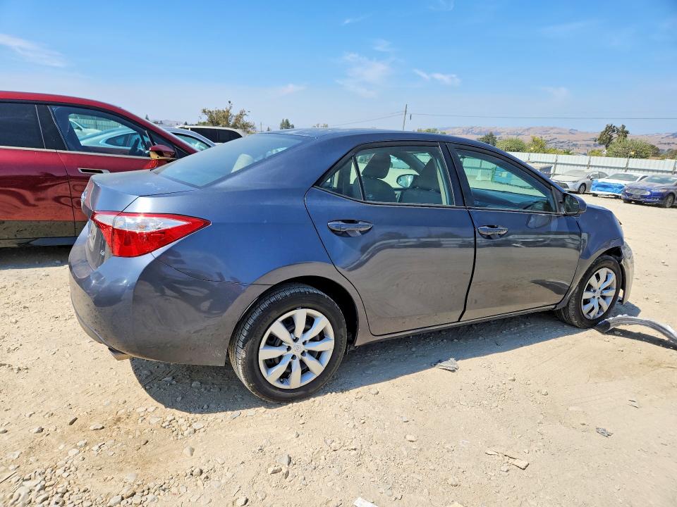 65019746 :رقم المزاد ، 5YFBURHE9GP471551 vin ، 2016 Toyota Corolla مزاد بيع