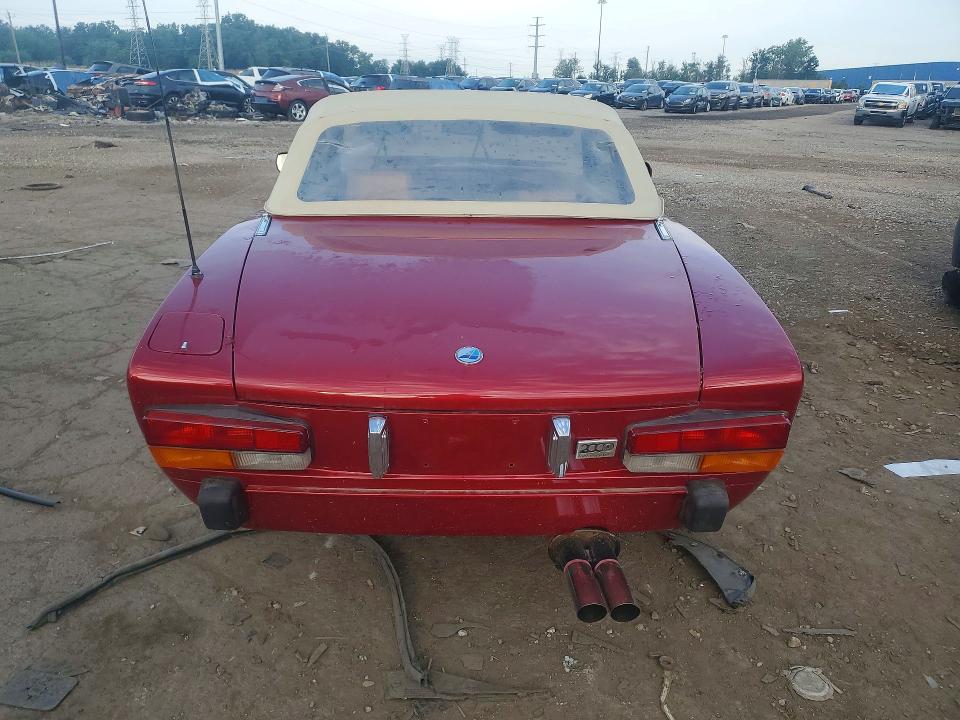 65265996 :رقم المزاد ، ZFRAS00B4E5504582 vin ، 1984 Fiat Pininfarina مزاد بيع