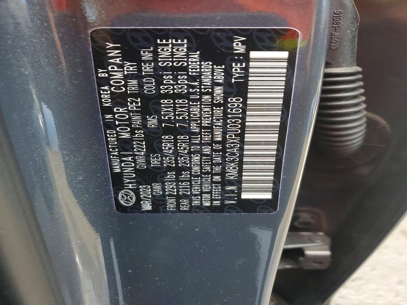 Продаж на аукціоні авто 2023 Hyundai Kona, vin: KM8K3CA3XPU031698, номер лоту: 63853636