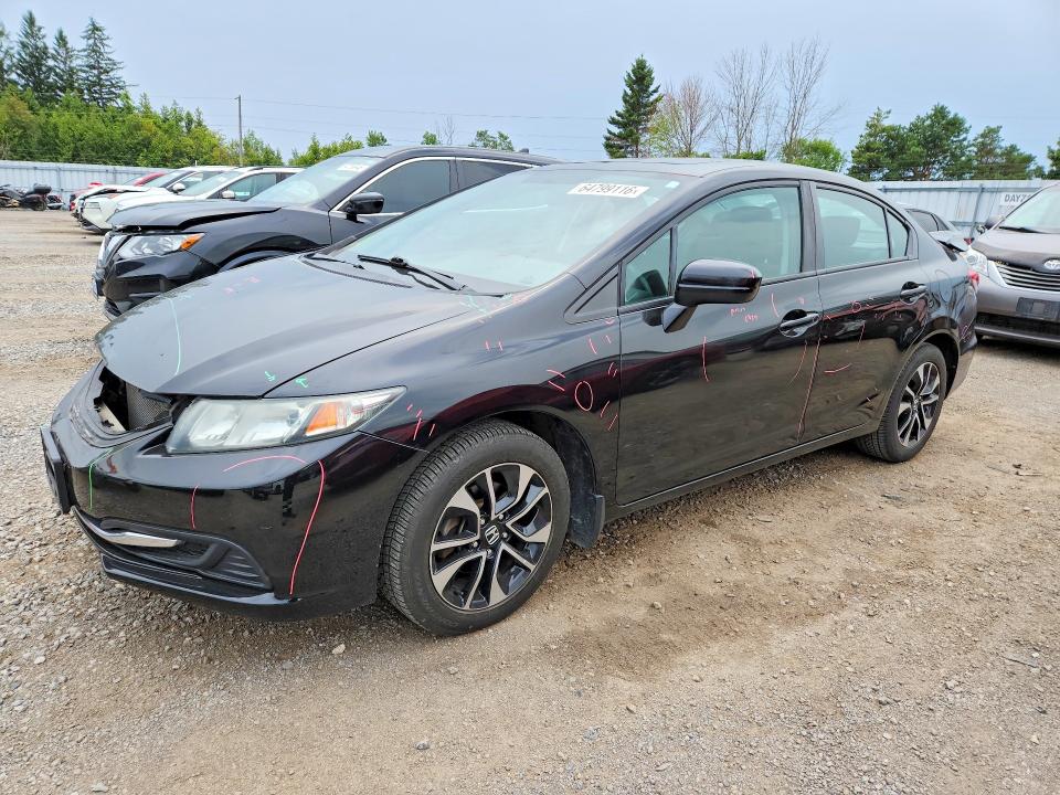 64799116 :رقم المزاد ، 2HGFB2F54FH055933 vin ، 2015 Honda Civic مزاد بيع