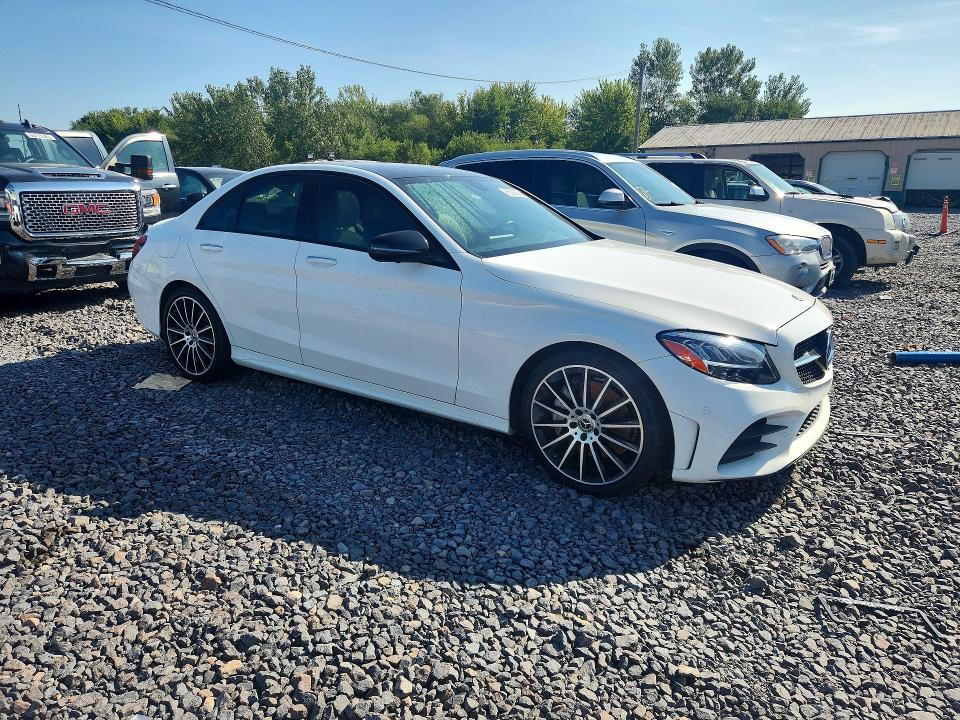 66590056 :رقم المزاد ، 55SWF8EB7LU325931 vin ، 2020 Mercedes-benz C مزاد بيع