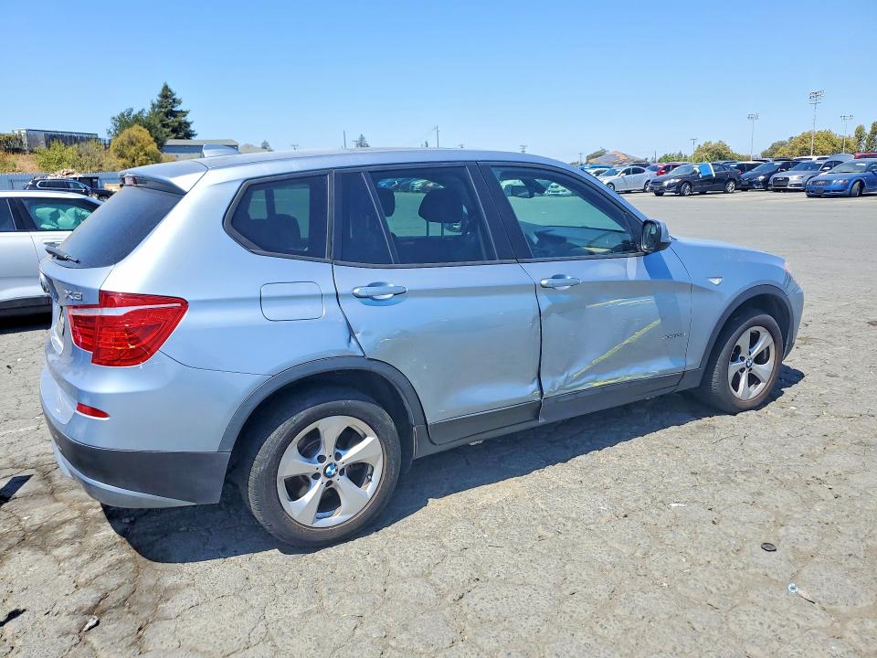 2011 Bmw X3 მანქანა იყიდება აუქციონზე, vin: 5UXWX5C57BL703458, აუქციონის ნომერი: 66025036