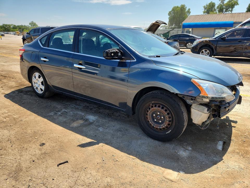 2013 Nissan Sentra მანქანა იყიდება აუქციონზე, vin: 3N1AB7AP1DL608625, აუქციონის ნომერი: 66904126