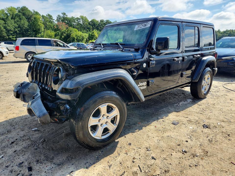 Aukcja sprzedaży 2018 Jeep Wrangler Unlimited, vin: 1C4HJXDG1JW287427, numer aukcji: 65943716