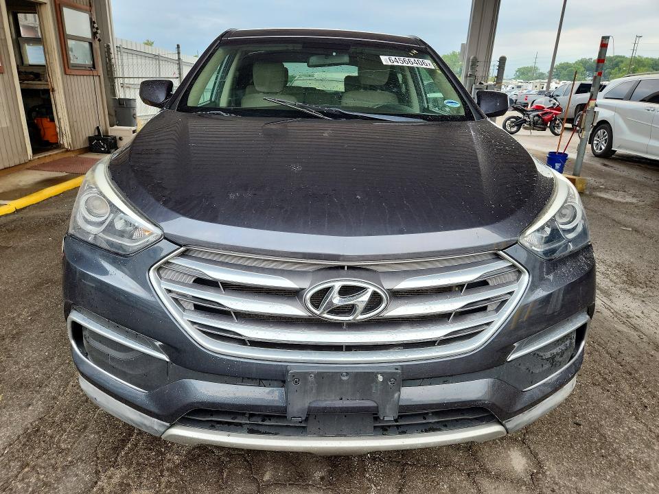 Продажа на аукционе авто 2018 Hyundai Santa Fe Sport, vin: 5XYZT3LB0JG563400, номер лота: 64566406