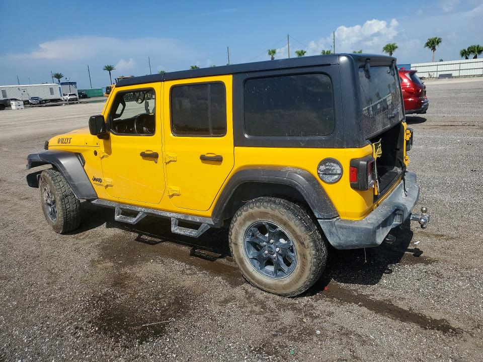2021 Jeep Wrangler Unlimited მანქანა იყიდება აუქციონზე, vin: 1C4HJXDG8MW542465, აუქციონის ნომერი: 66250906