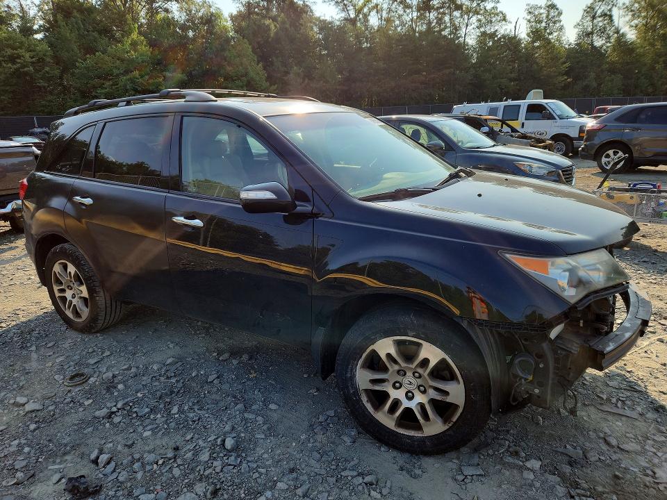 64550516 :رقم المزاد ، 2HNYD28249H534386 vin ، 2009 Acura Mdx مزاد بيع