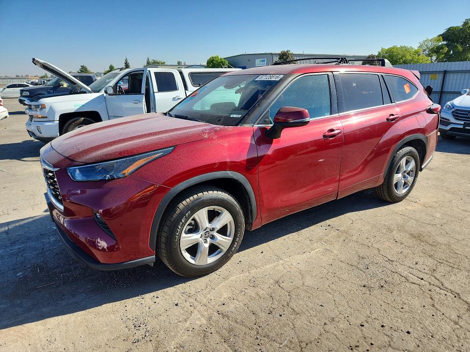 Aukcja sprzedaży 2022 Toyota Highlander, vin: 5TDZZRAHXNS555032, numer aukcji: 67128816