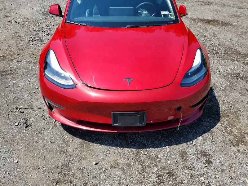 64383046 :رقم المزاد ، 5YJ3E1EAXPF483935 vin ، 2023 Tesla Model 3 مزاد بيع