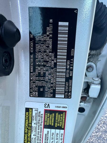 64302496 :رقم المزاد ، 4T3ZK3BB2AU022175 vin ، 2010 Toyota Venza مزاد بيع