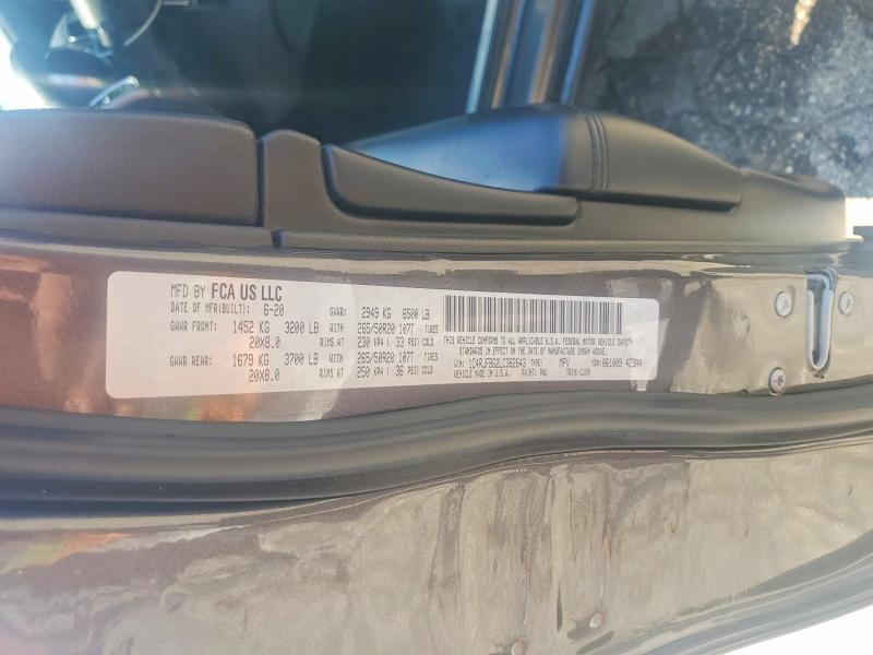 Продажа на аукционе авто 2020 Jeep Grand Cherokee, vin: 1C4RJFBG2LC362643, номер лота: 63403246