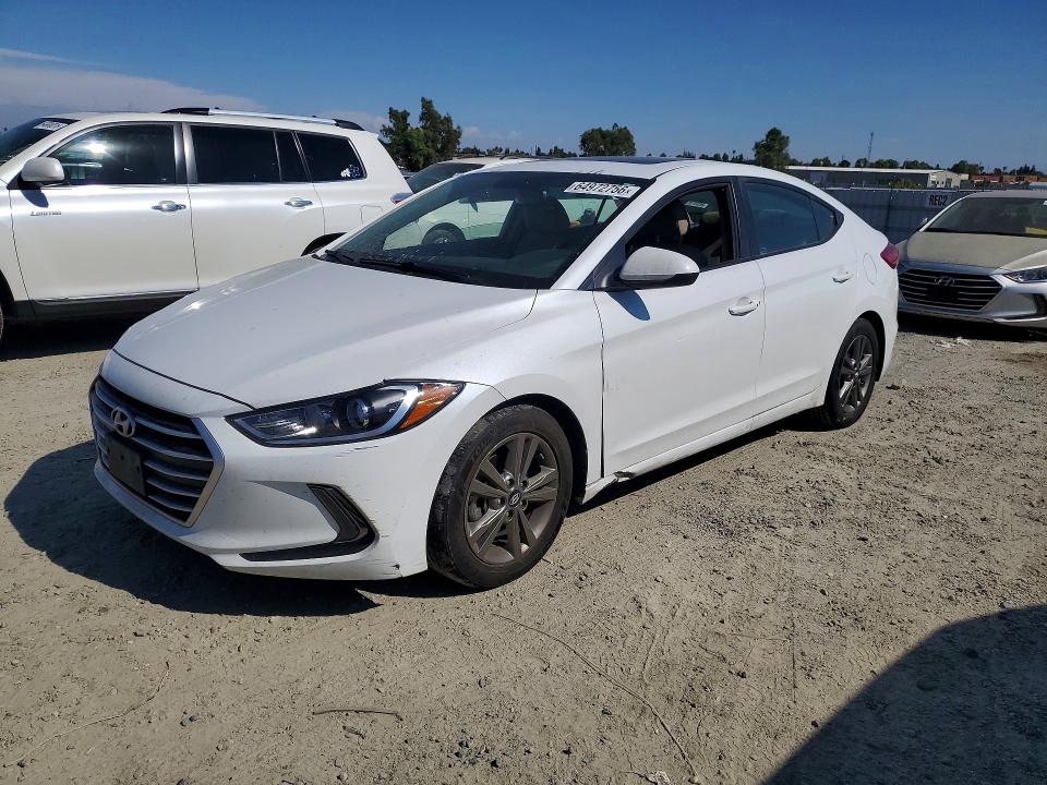 2017 Hyundai Elantra მანქანა იყიდება აუქციონზე, vin: 5NPD84LF8HH212208, აუქციონის ნომერი: 64972756