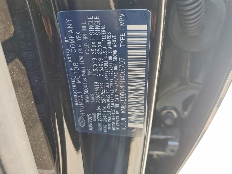 Продажа на аукционе авто 2026 Hyundai Tucson Hybrid, vin: KM8JEDD14TU405707, номер лота: 64065766