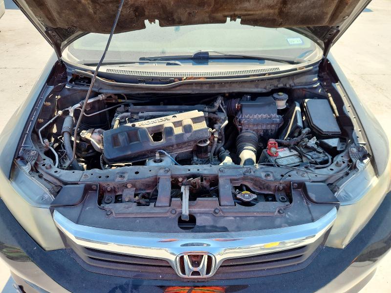 2012 Honda Civic მანქანა იყიდება აუქციონზე, vin: 19XFB2F52CE369828, აუქციონის ნომერი: 62754966