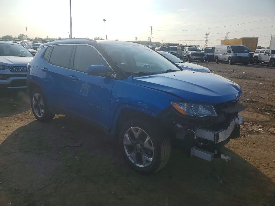 66007526 :رقم المزاد ، 3C4NJDCBXLT233799 vin ، 2020 Jeep Compass مزاد بيع
