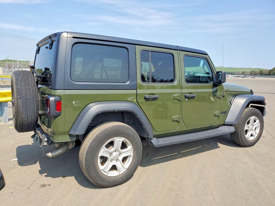 Продажа на аукционе авто 2022 Jeep Wrangler Unlimited, vin: 1C4HJXDNXNW150958, номер лота: 64292556