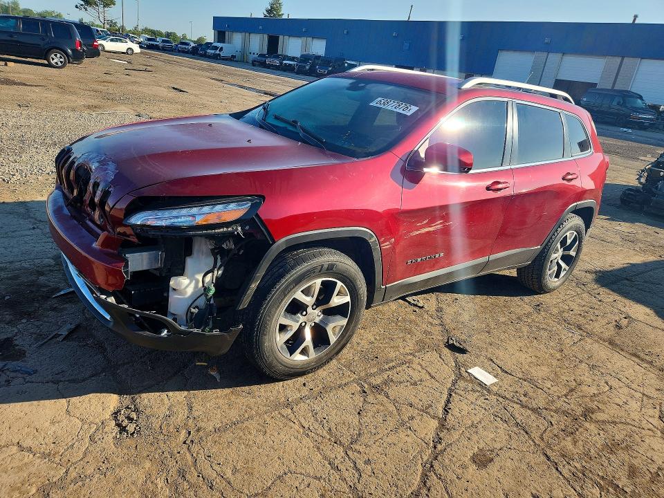 63877876 :رقم المزاد ، 1C4PJMDS2EW184716 vin ، 2014 Jeep Cherokee مزاد بيع