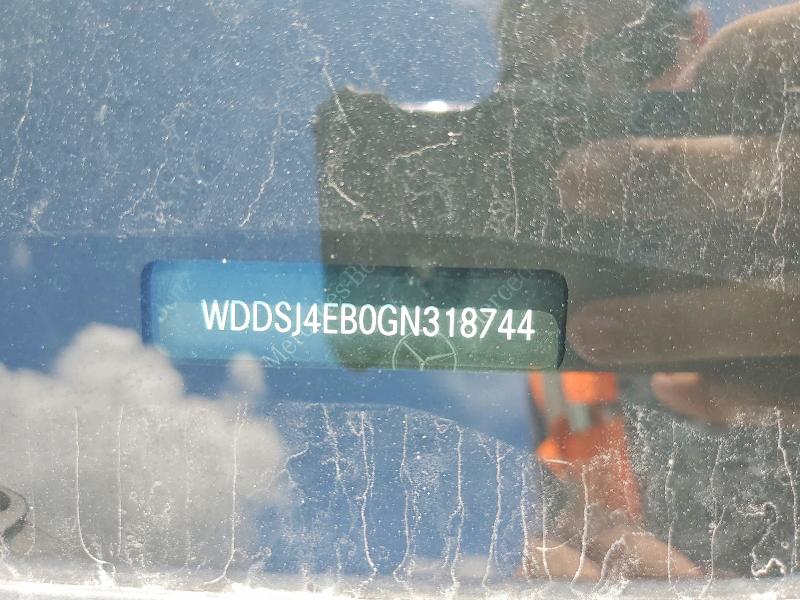 67087896 :رقم المزاد ، WDDSJ4EB0GN318744 vin ، 2016 Mercedes-benz Cla مزاد بيع