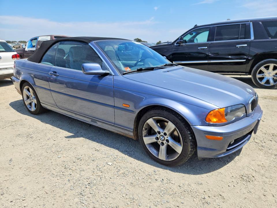 62132406 :رقم المزاد ، WBABS33472JY42427 vin ، 2002 Bmw 325 مزاد بيع