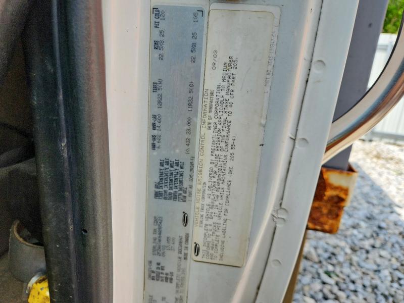 2004 Sterling Truck L მანქანა იყიდება აუქციონზე, vin: 2FZAATAK64AM85423, აუქციონის ნომერი: 65116416