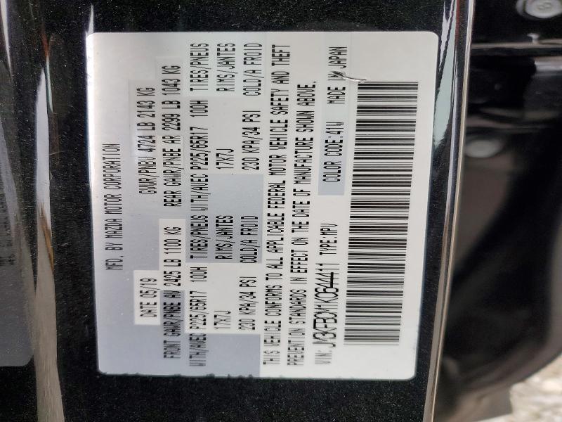65892306 :رقم المزاد ، JM3KFBCM1K0644411 vin ، 2019 Mazda Cx-5 مزاد بيع