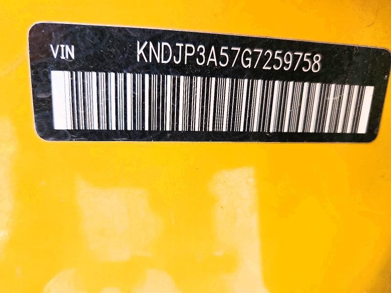 2016 Kia Soul მანქანა იყიდება აუქციონზე, vin: KNDJP3A57G7259758, აუქციონის ნომერი: 66355546