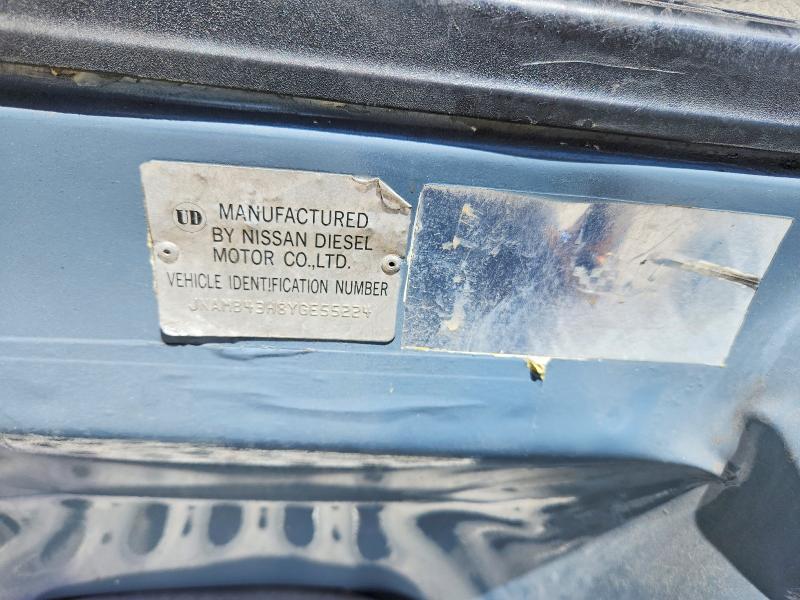 Продажа на аукционе авто 2000 Nissan Diesel Ud2000, vin: JNAMB43H8YGE55224, номер лота: 67292396