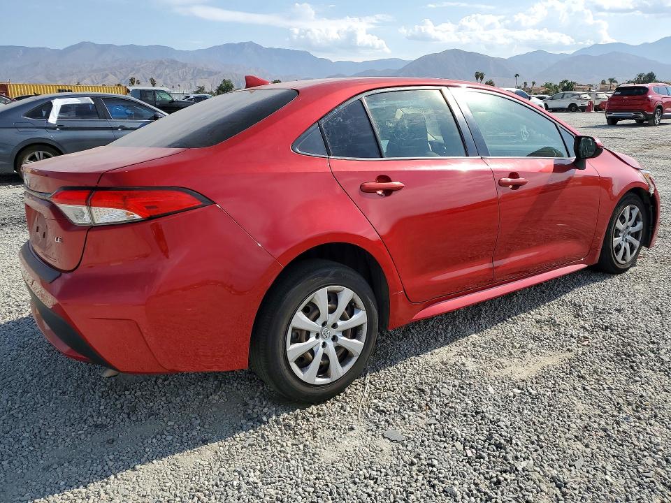 Продажа на аукционе авто 2020 Toyota Corolla, vin: JTDEPRAE0LJ090989, номер лота: 64788676