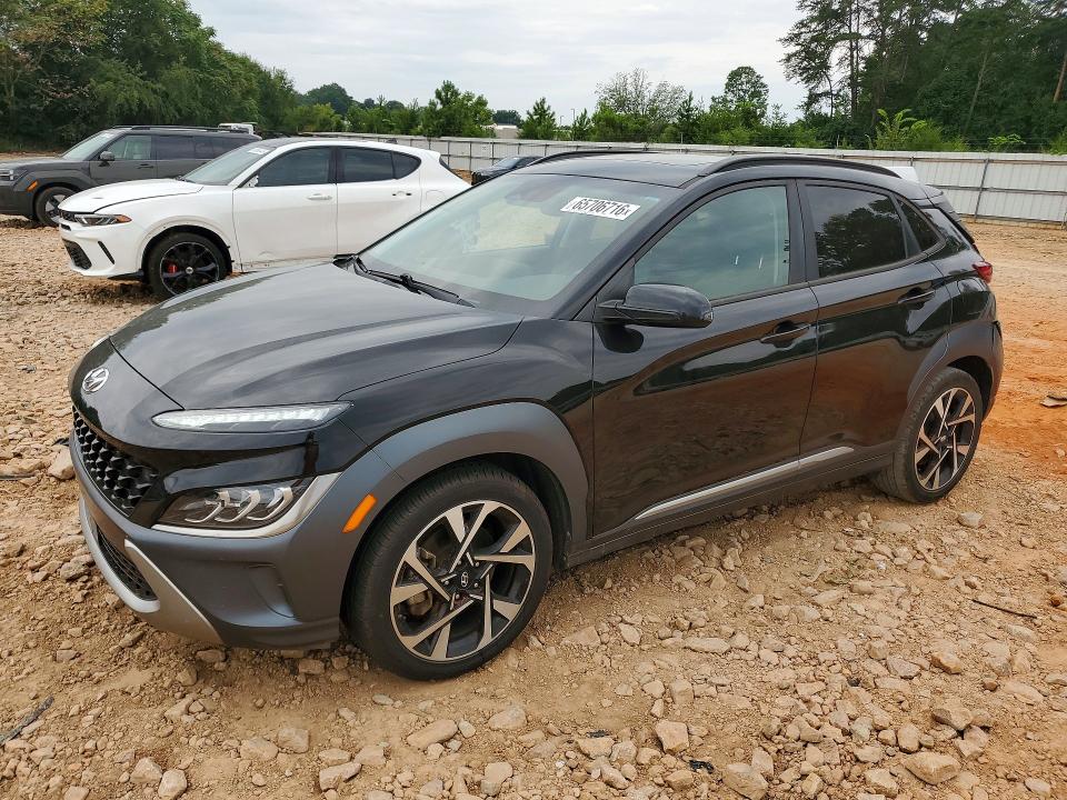 2022 Hyundai Kona მანქანა იყიდება აუქციონზე, vin: KM8K53A33NU782004, აუქციონის ნომერი: 65706716
