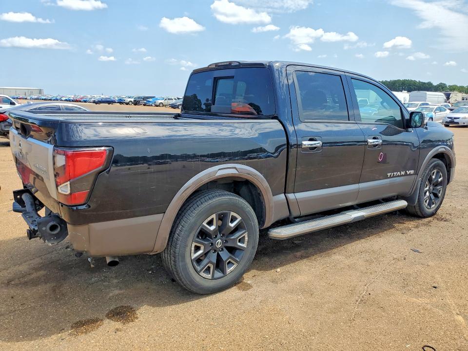 2020 Nissan Titan მანქანა იყიდება აუქციონზე, vin: 1N6AA1EF1LN507689, აუქციონის ნომერი: 62502106