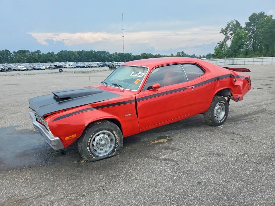 66985696 :رقم المزاد ، VL29G4B371335 vin ، 1974 Plymouth Duster مزاد بيع