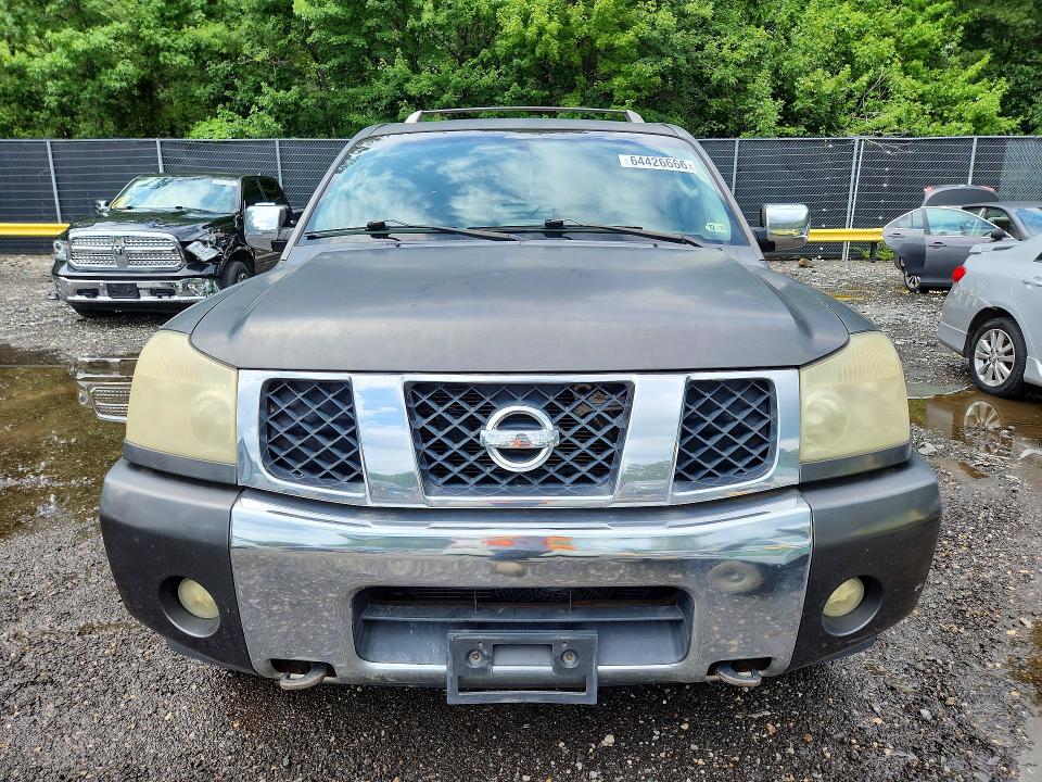 2004 Nissan Armada მანქანა იყიდება აუქციონზე, vin: 5N1AA08BX4N726167, აუქციონის ნომერი: 64426666