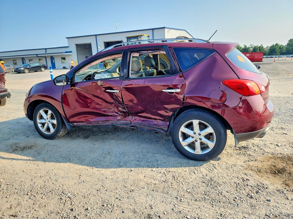 Продажа на аукционе авто 2009 Nissan Murano, vin: JN8AZ18UX9W107059, номер лота: 64431026