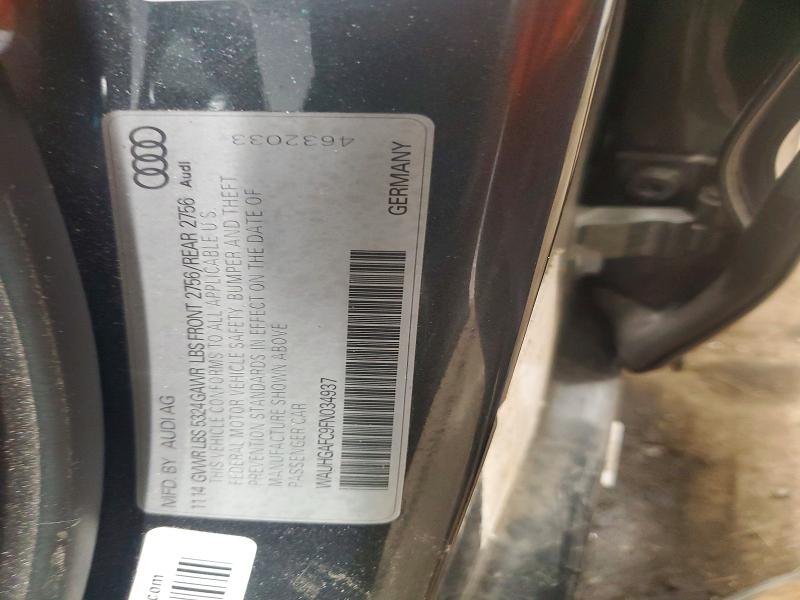 64017066 :رقم المزاد ، WAUHGAFC9FN034937 vin ، 2015 Audi A6 مزاد بيع
