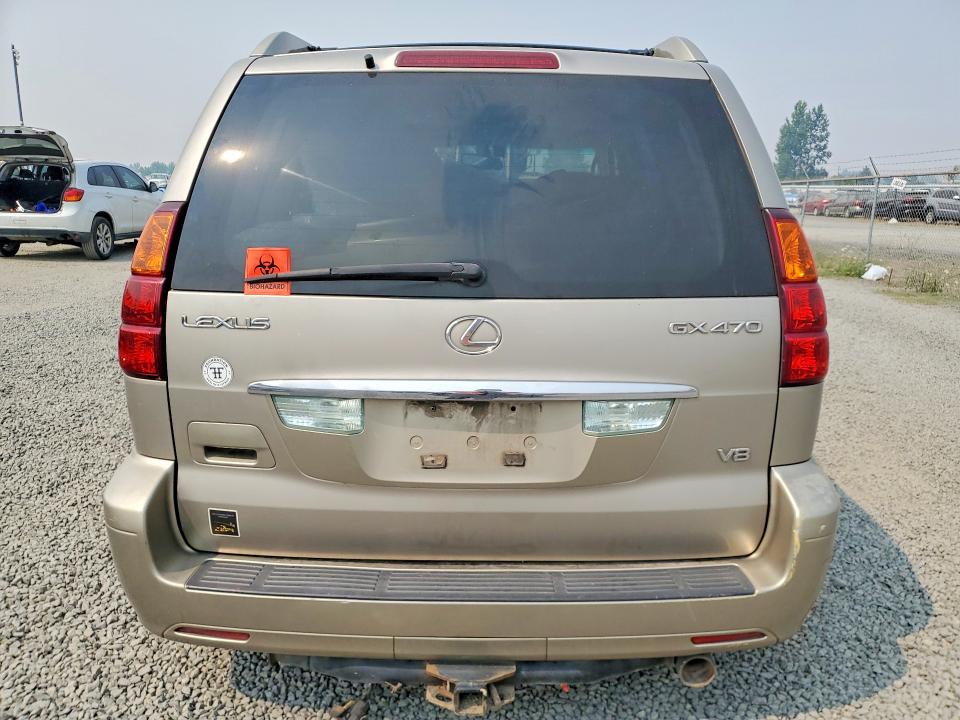 Aukcja sprzedaży 2003 Lexus Gx, vin: JTJBT20X430004126, numer aukcji: 63763096