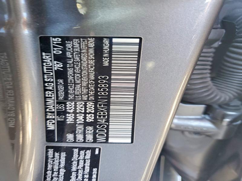 2015 Mercedes-benz Cla მანქანა იყიდება აუქციონზე, vin: WDDSJ4EBXFN185893, აუქციონის ნომერი: 66388216