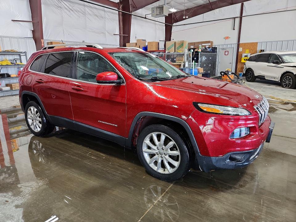 2015 Jeep Cherokee მანქანა იყიდება აუქციონზე, vin: 1C4PJLDS6FW535588, აუქციონის ნომერი: 64780066