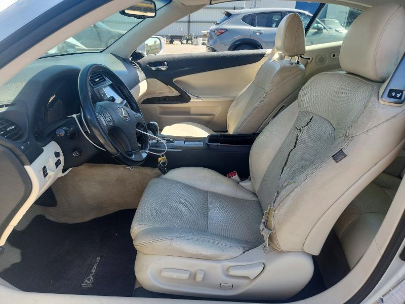 Auction sale of the 2010 Lexus Is 250c, vin: JTHFF2C2XA2503282, lot number: 64255226