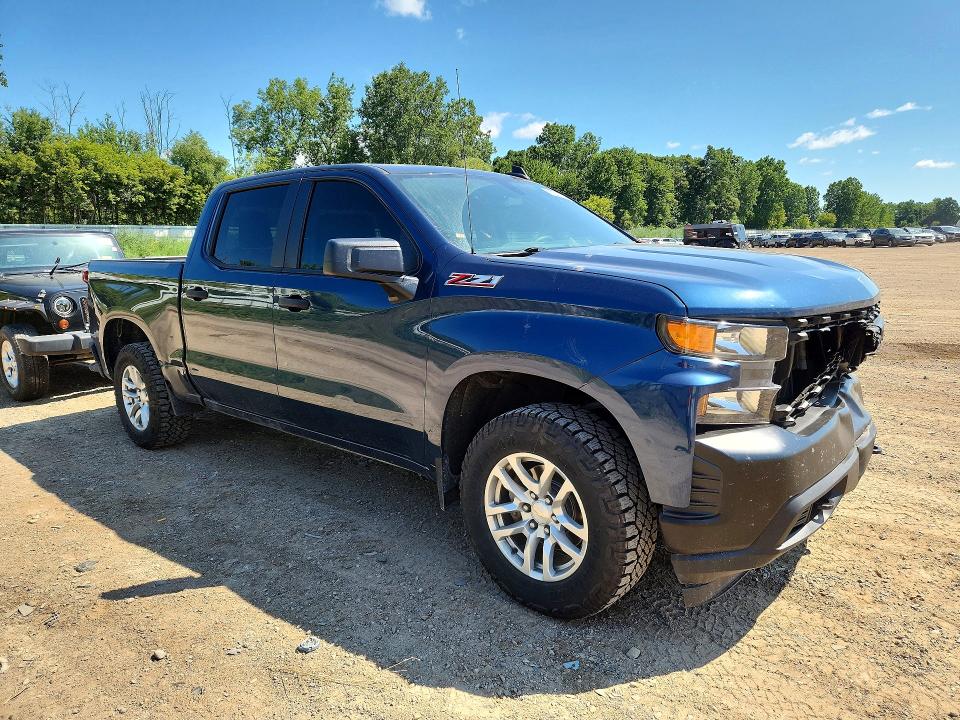 63646246 :رقم المزاد ، 1GCPYAEH7KZ420784 vin ، 2019 Chevrolet Silverado مزاد بيع