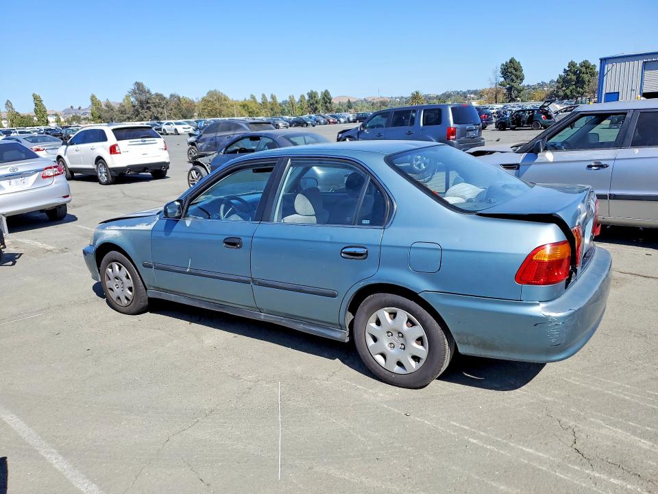 2000 Honda Civic მანქანა იყიდება აუქციონზე, vin: 2HGEJ6679YH597846, აუქციონის ნომერი: 64312556