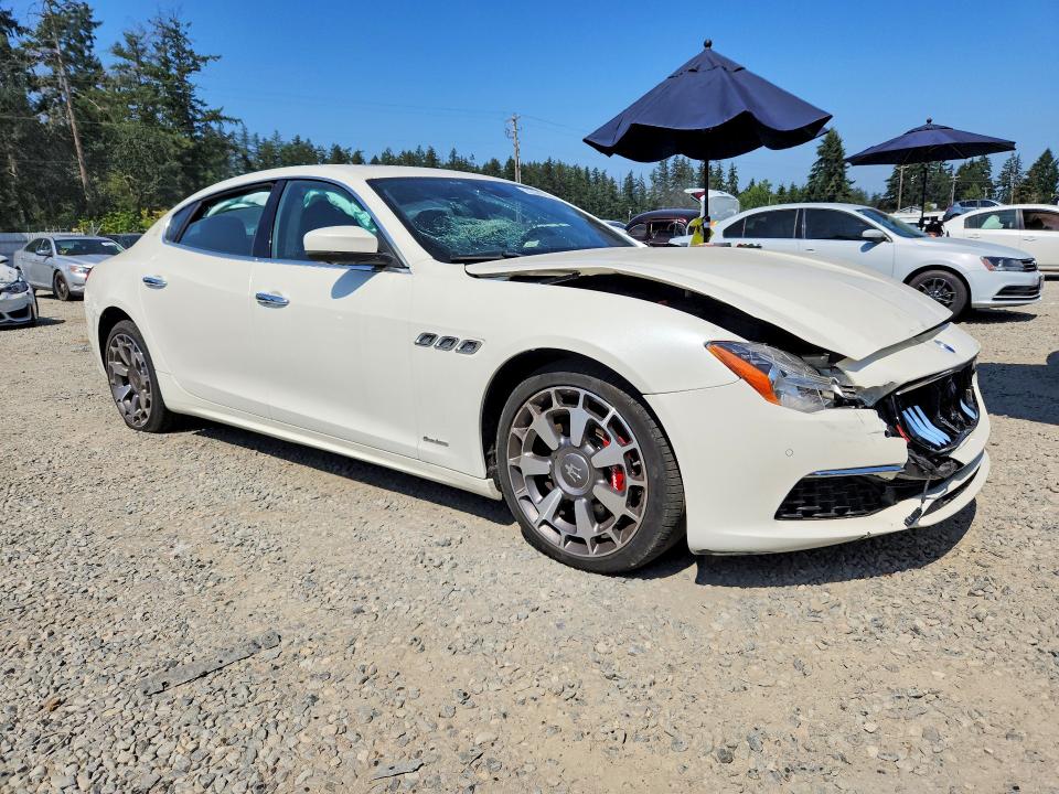 2017 Maserati Quattroporte მანქანა იყიდება აუქციონზე, vin: ZAM56RRLXH1217398, აუქციონის ნომერი: 65540176