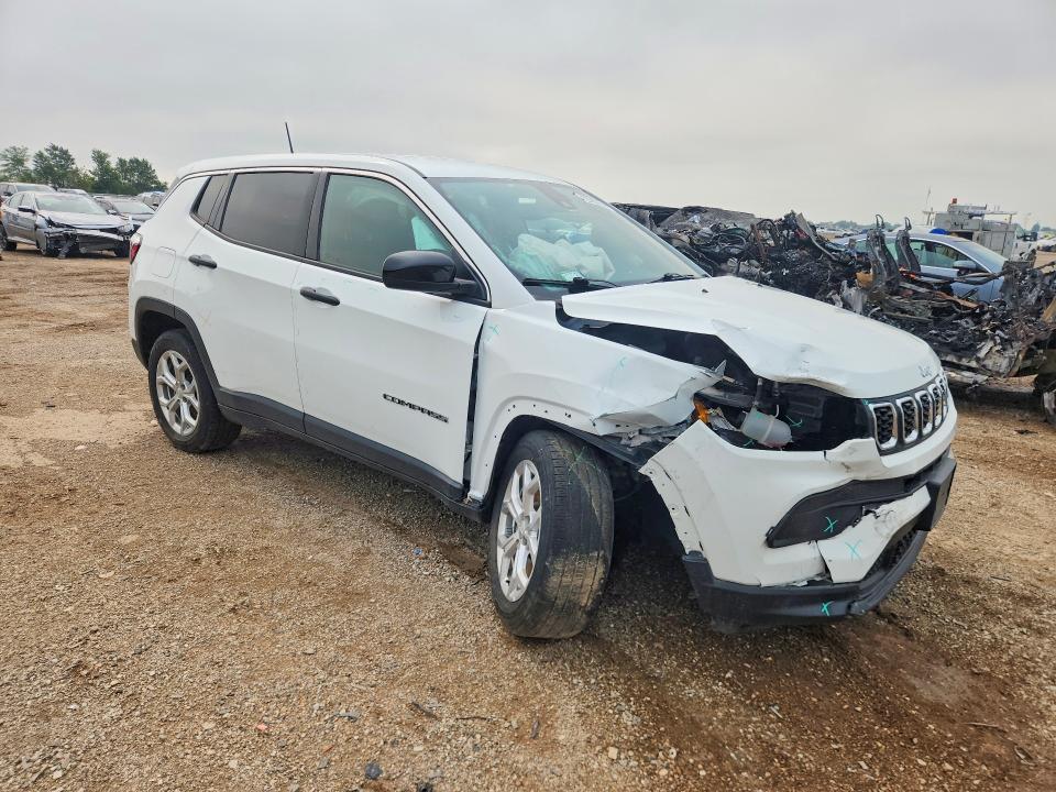 2024 Jeep Compass მანქანა იყიდება აუქციონზე, vin: 3C4NJDAN9RT166490, აუქციონის ნომერი: 57870016
