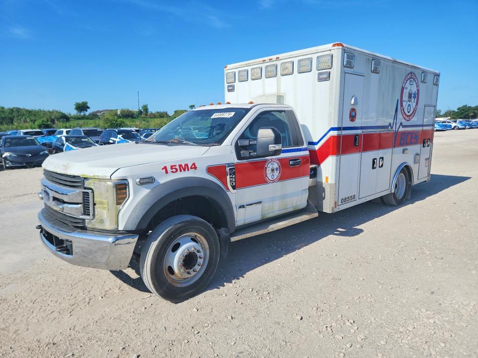 2019 Ford F450 მანქანა იყიდება აუქციონზე, vin: 1FDUF4GT3KDA22699, აუქციონის ნომერი: 64908776