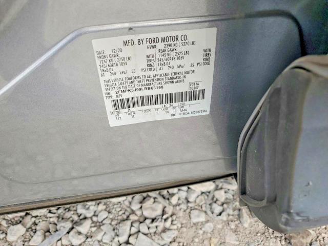 2020 Ford Edge მანქანა იყიდება აუქციონზე, vin: 2FMPK3J99LBB63168, აუქციონის ნომერი: 66037886