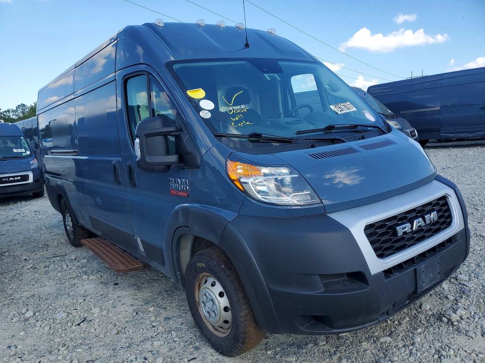 2021 Ram Promaster 3500 მანქანა იყიდება აუქციონზე, vin: 3C6MRVJG9ME544999, აუქციონის ნომერი: 64186706